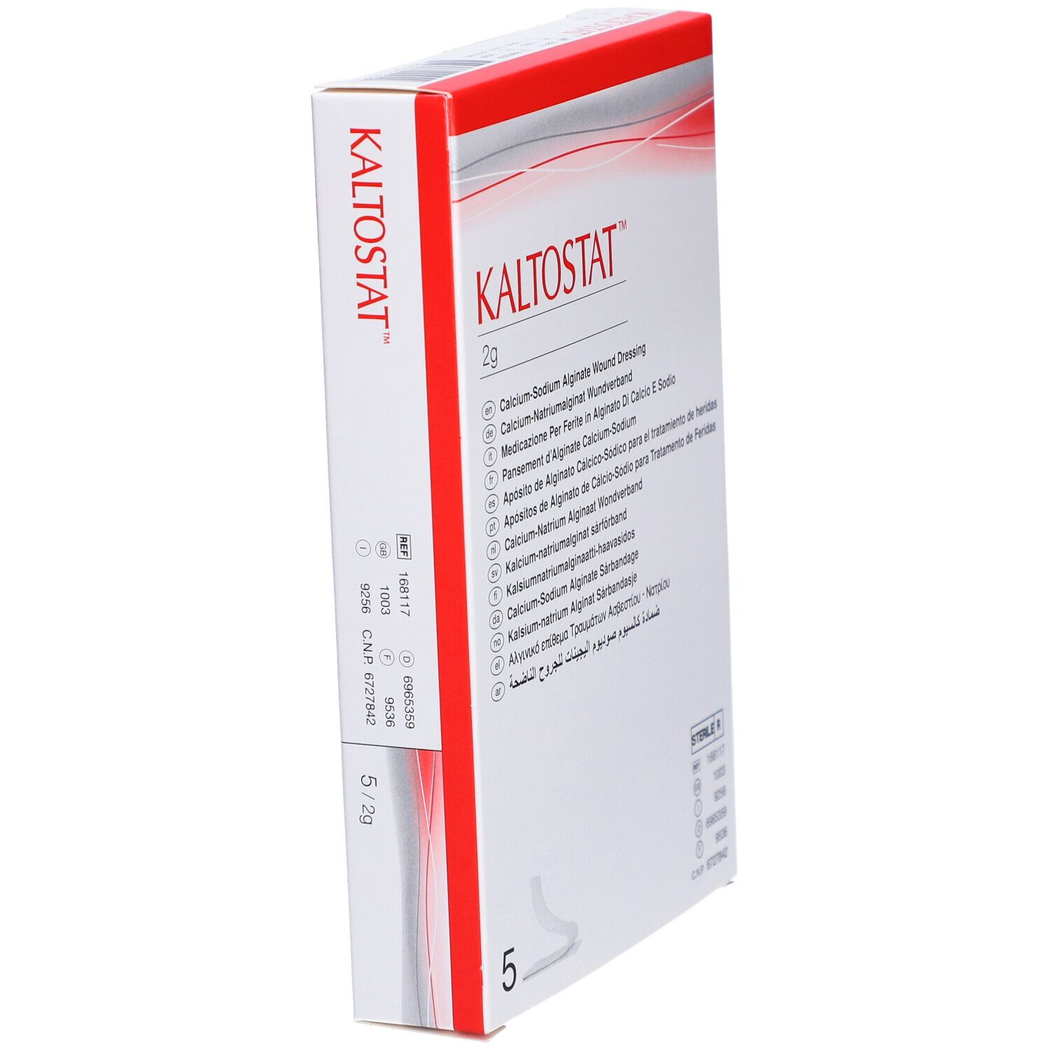 KALTOSTAT Tamponaden steril 5 x 2 g