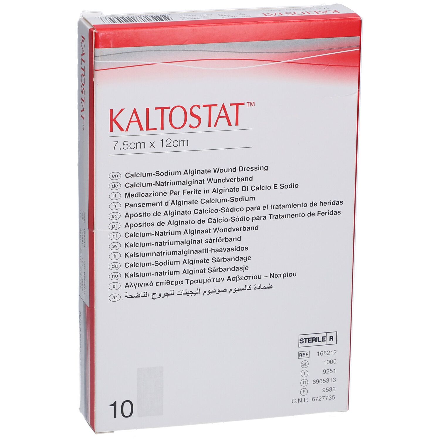 Kaltostat® 7,5 cm x 12 cm