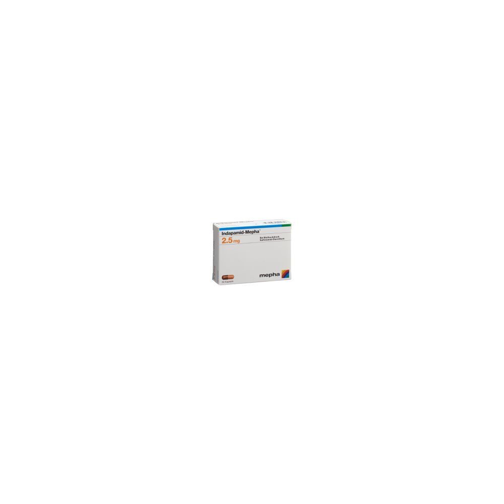 INDAPAMID Mepha Kaps 2.5 mg 30 Stk