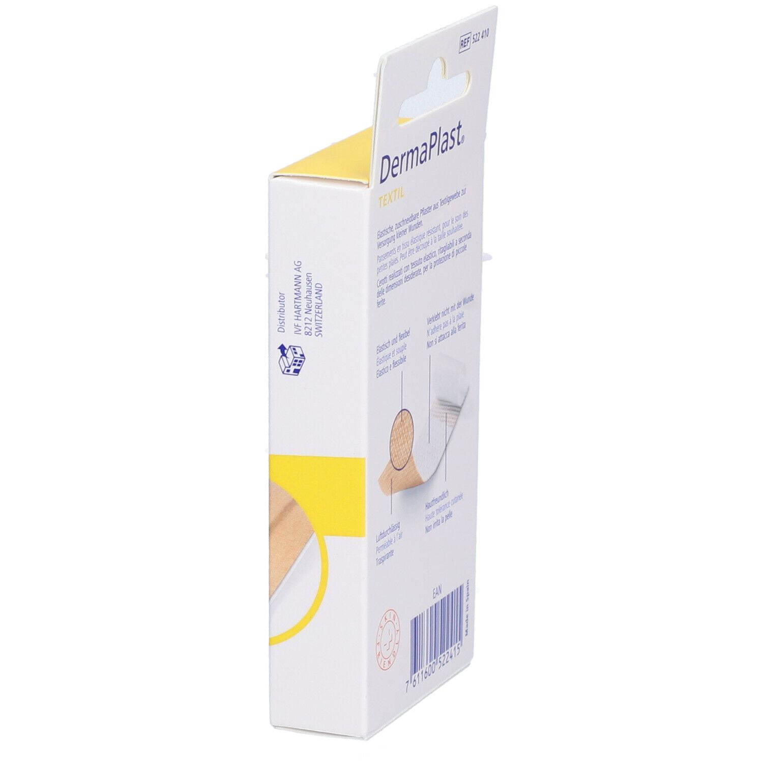 HARTMANN Dermaplast® Textilpflaster 4 x 10 cm