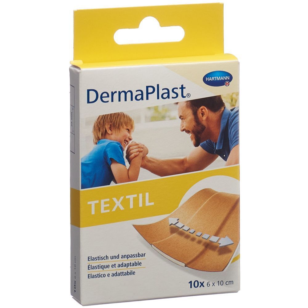 HARTMANN Dermaplast® Textil Pansements 6 x 10 cm