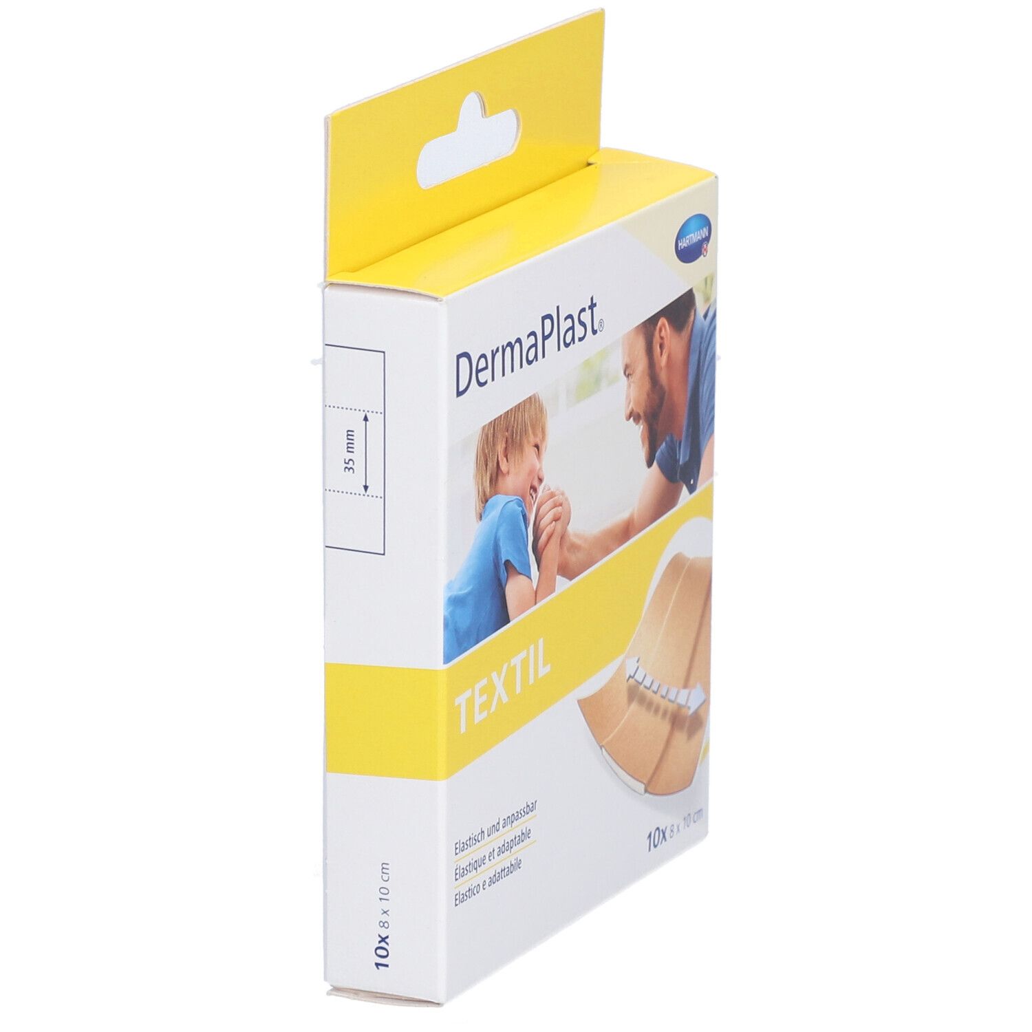 HARTMANN Dermaplast® Textil Pflaster 8 x 10 cm