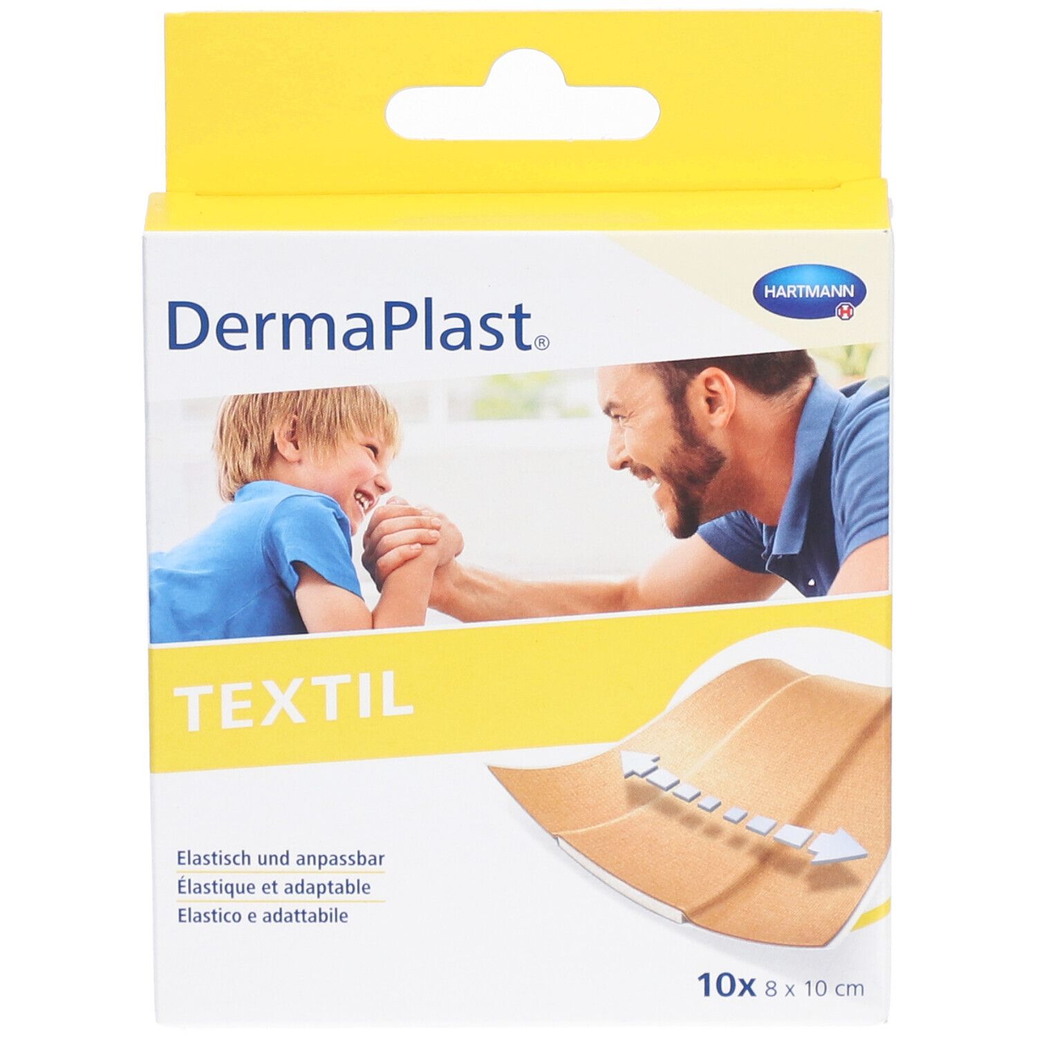HARTMANN Dermaplast® Textil Pflaster 8 x 10 cm