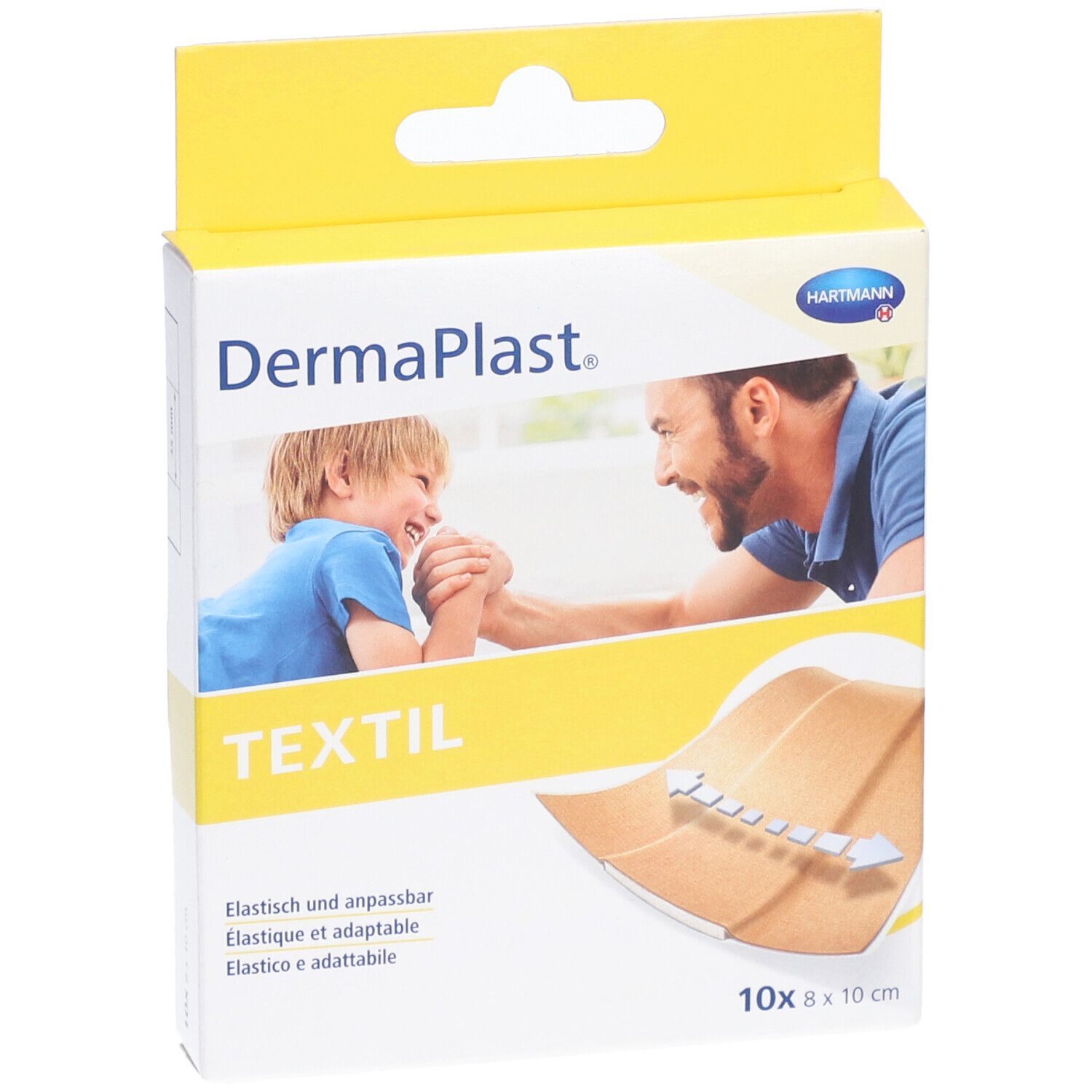 HARTMANN Dermaplast® Textil Pflaster 8 x 10 cm