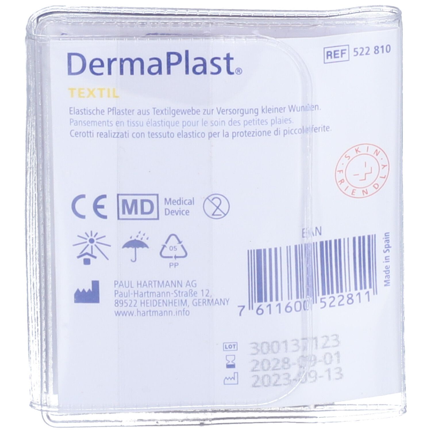 HARTMANN Dermaplast® Textil Centro Pflaster-Sortiment