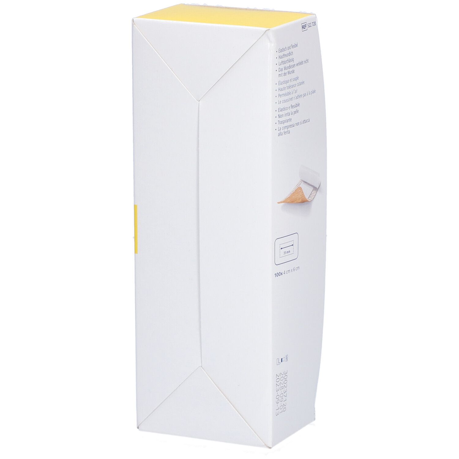 HARTMANN Dermaplast® Textil Centro Pflaster 4 x 6 cm