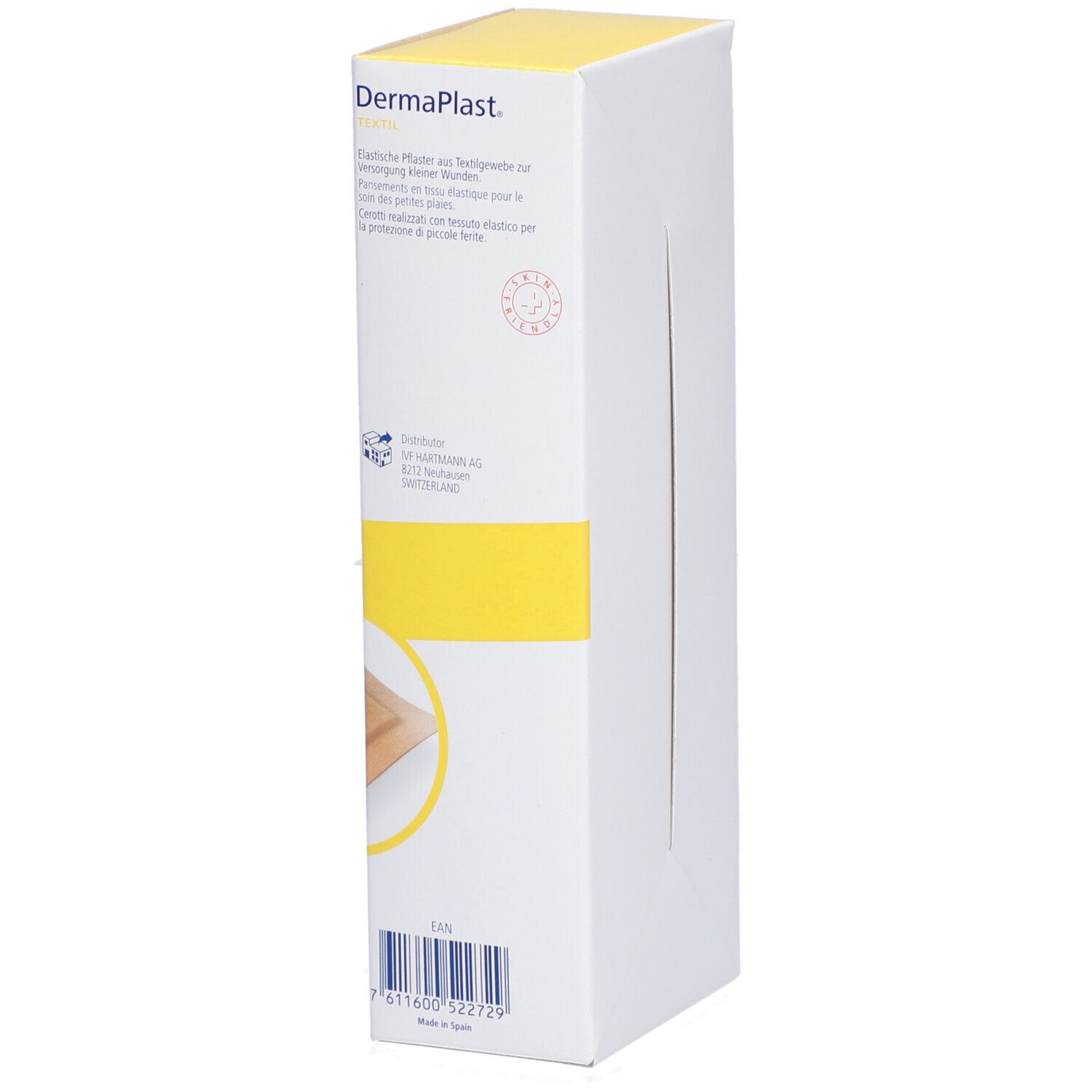 HARTMANN Dermaplast® Textil Centro Pflaster 4 x 6 cm