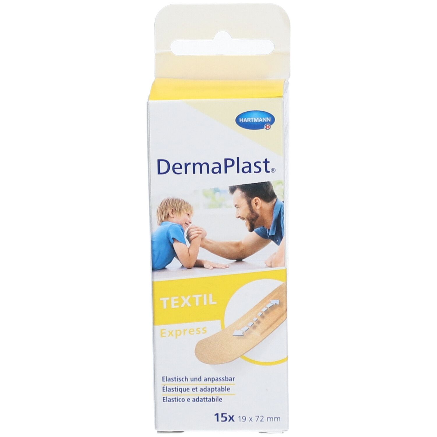 HARTMANN Dermaplast® Textil Express Pflaster 19 x 72 mm