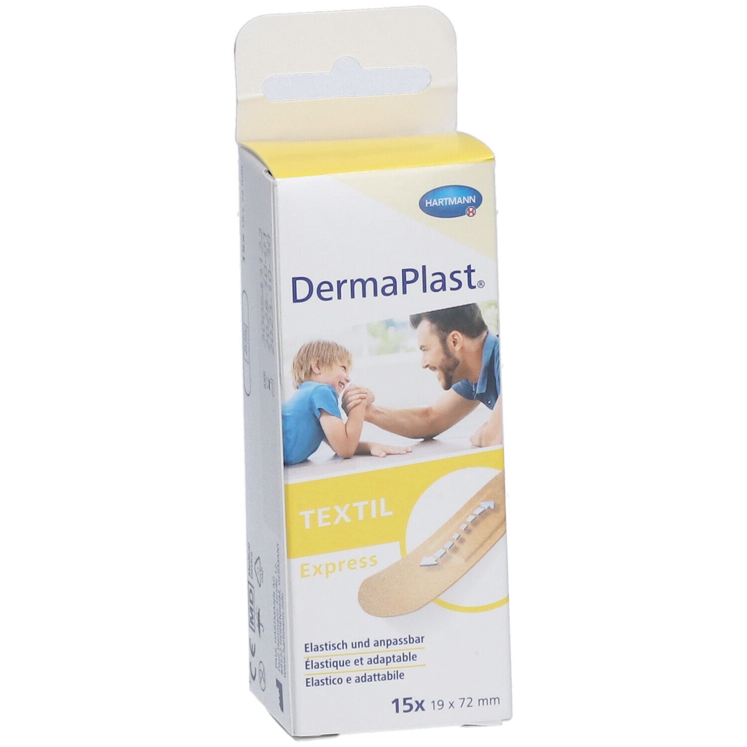 HARTMANN Dermaplast® Textil Express Pflaster 19 x 72 mm