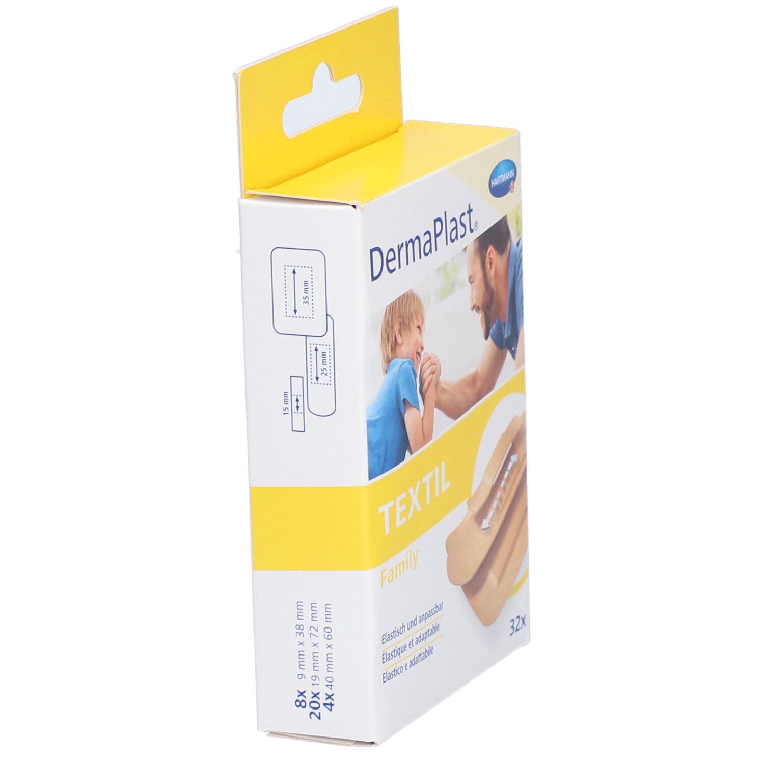HARTMANN Dermaplast® Textil Family Pflaster-Sortiment