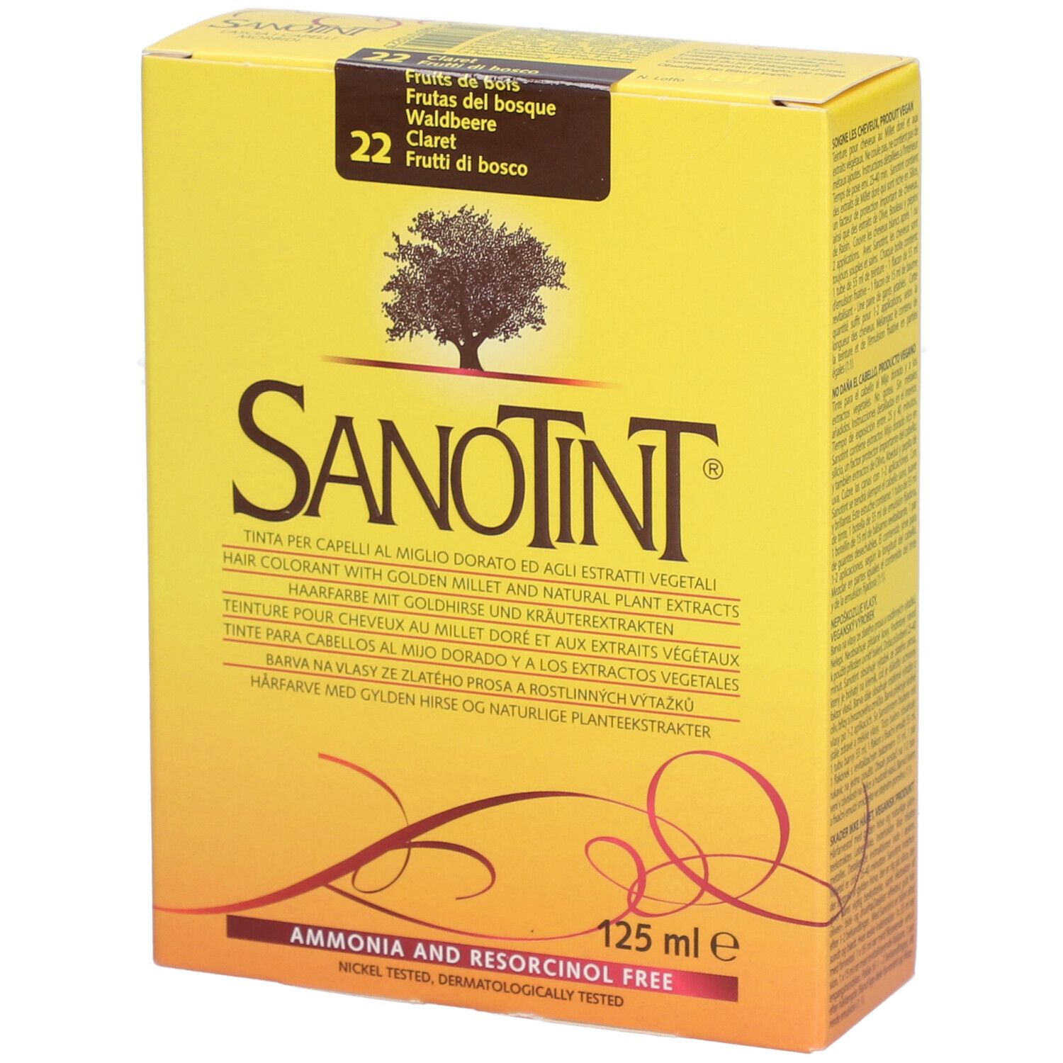 SANOTINT Haarfarbe 22 waldbeere