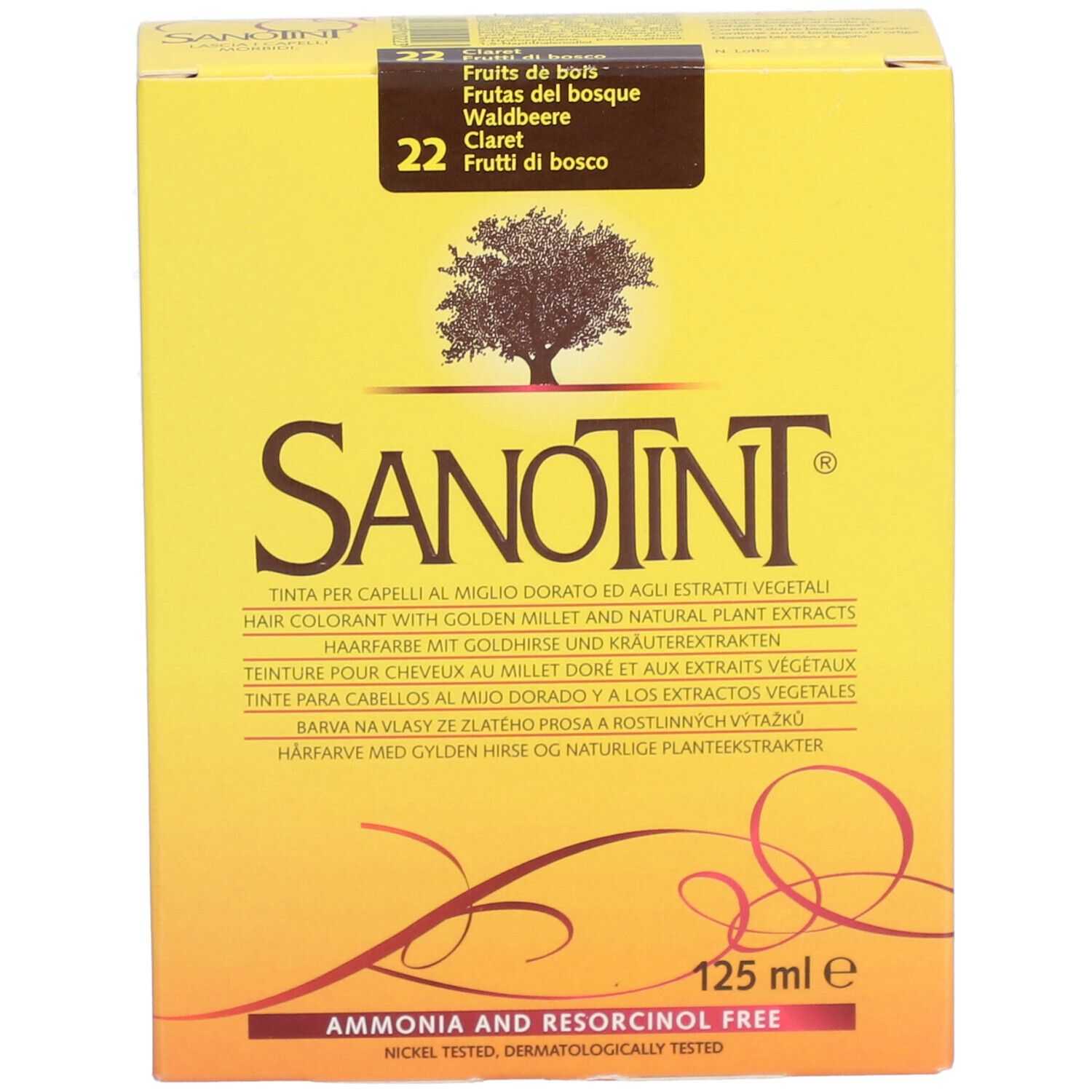 SANOTINT Haarfarbe 22 waldbeere