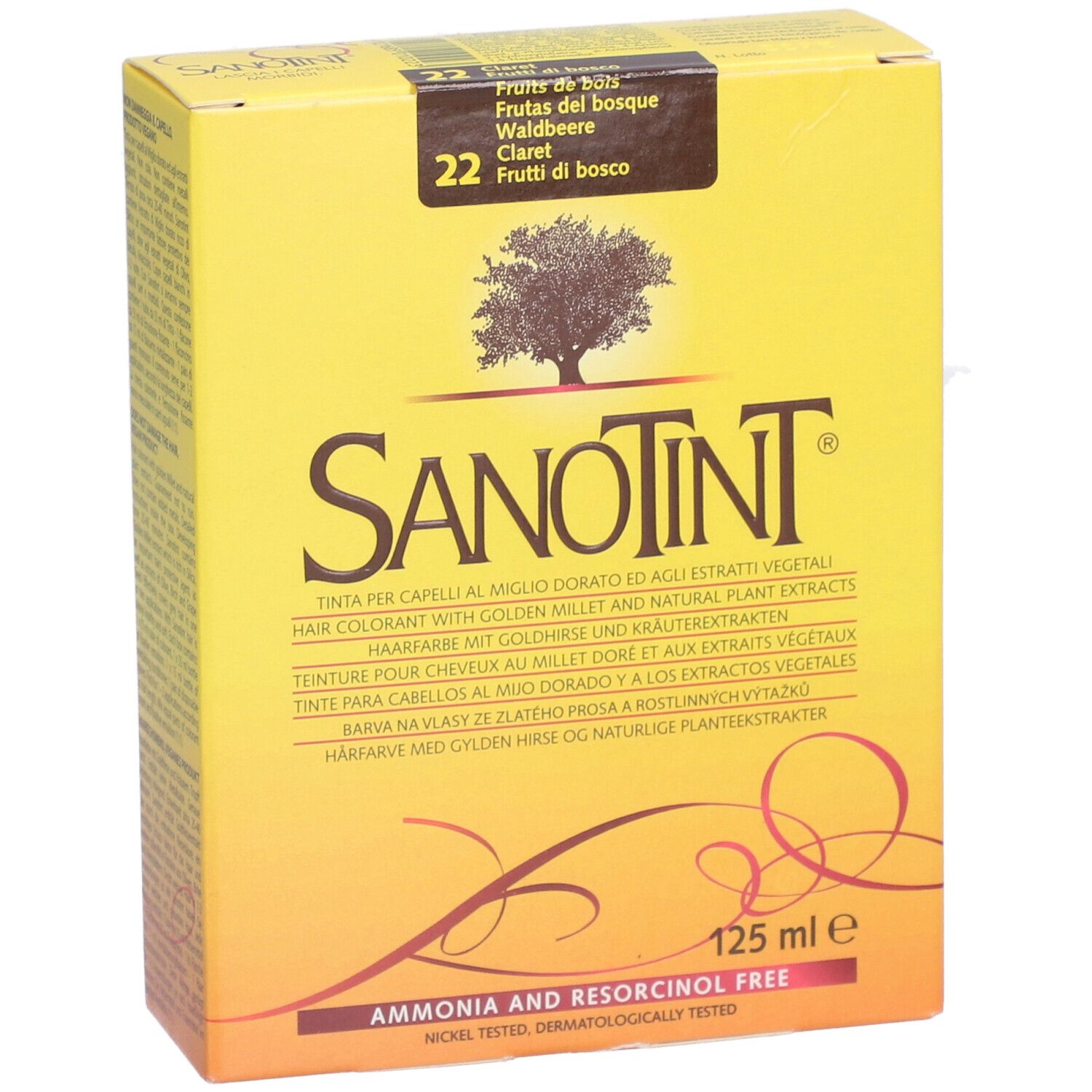 SANOTINT Haarfarbe 22 waldbeere
