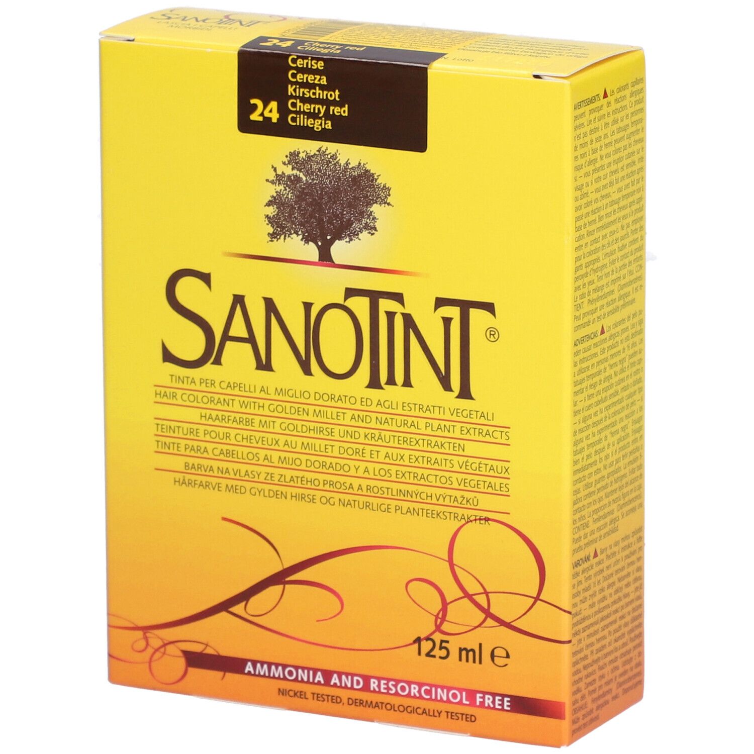 SANOTINT Haarfarbe 24 kirschrot