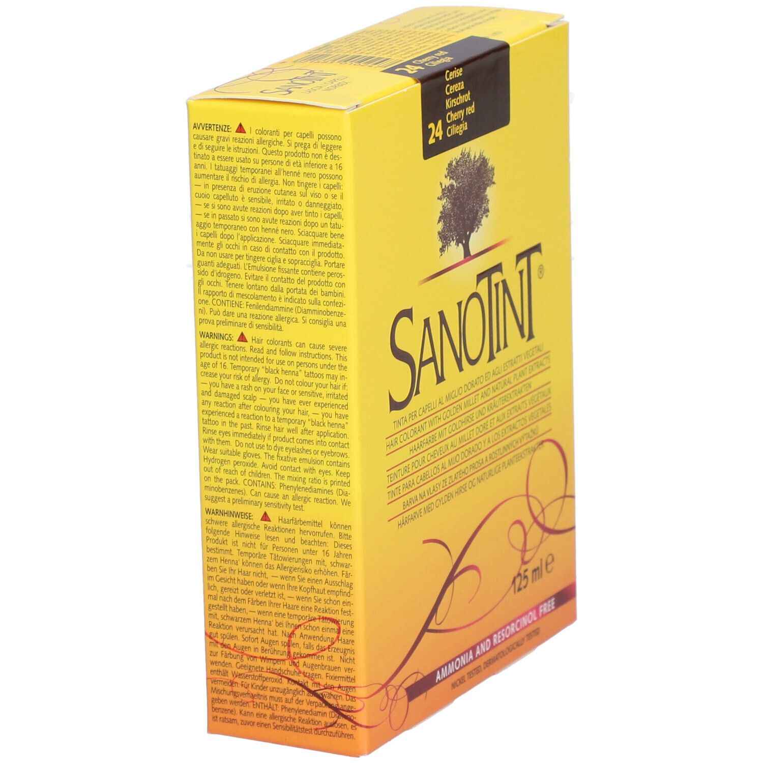 SANOTINT Haarfarbe 24 kirschrot