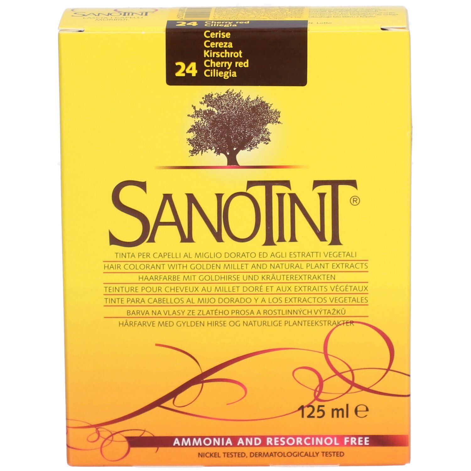 SANOTINT Haarfarbe 24 kirschrot