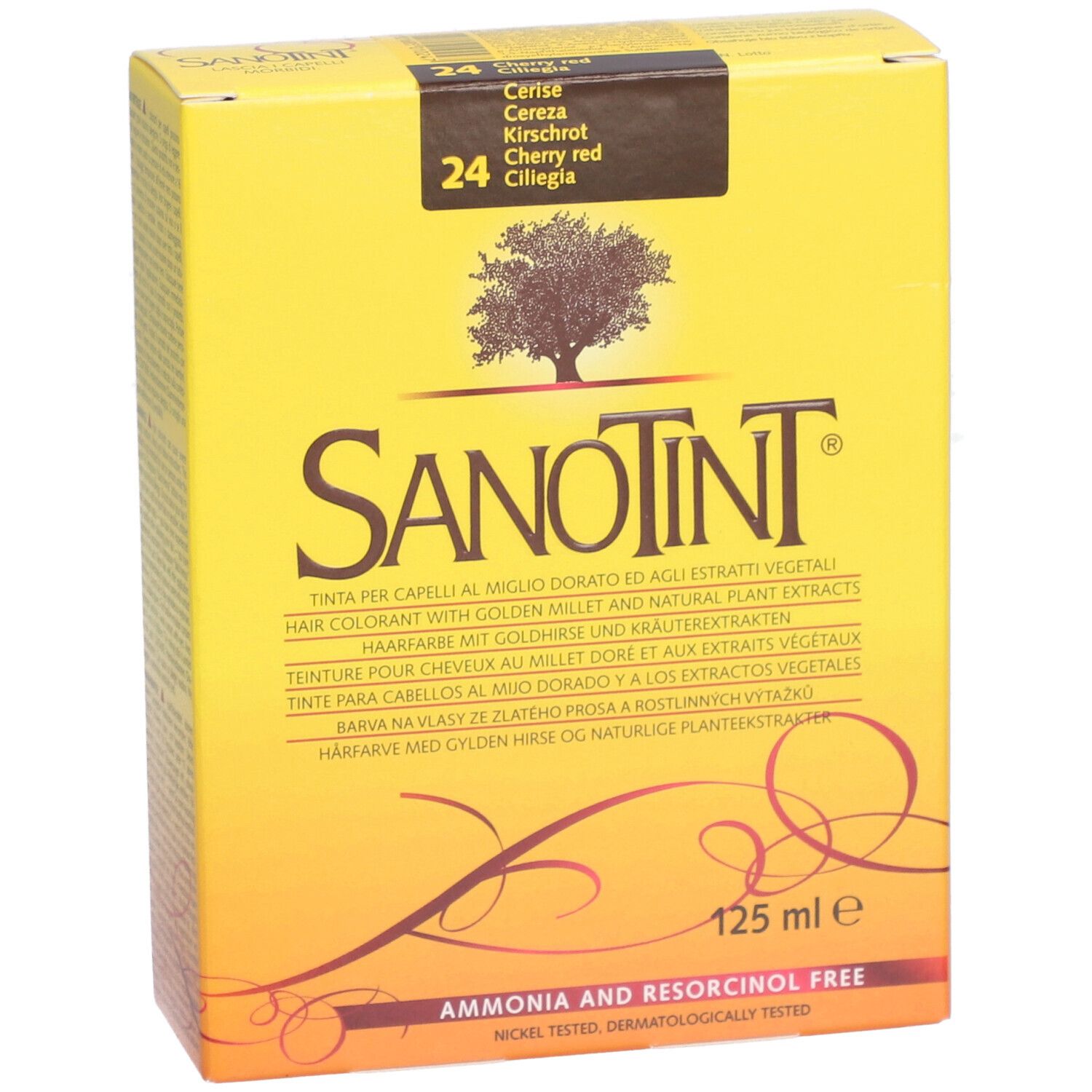 SANOTINT Haarfarbe 24 kirschrot