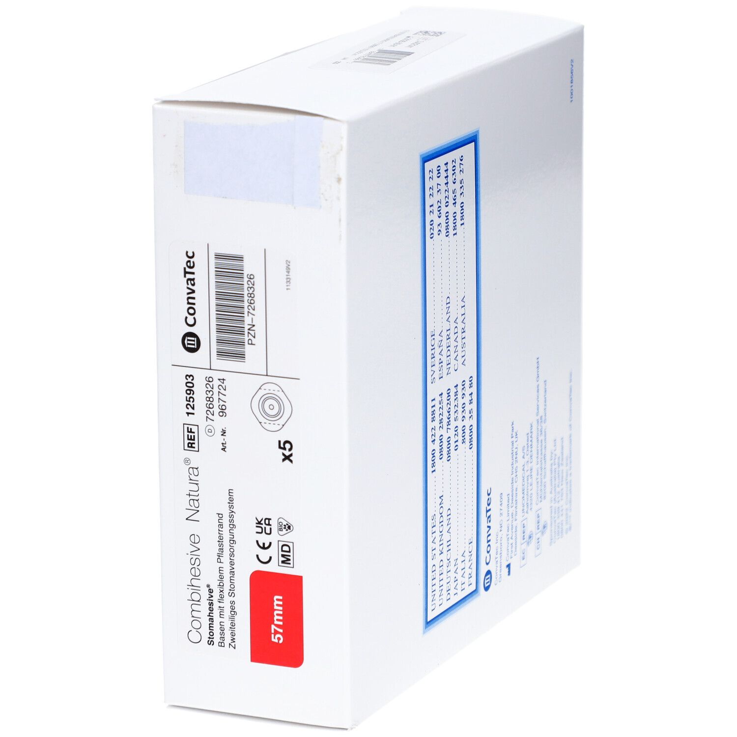 NATURA FLEXIBEL Basispl 57mm weich porös Rd 5 Stk