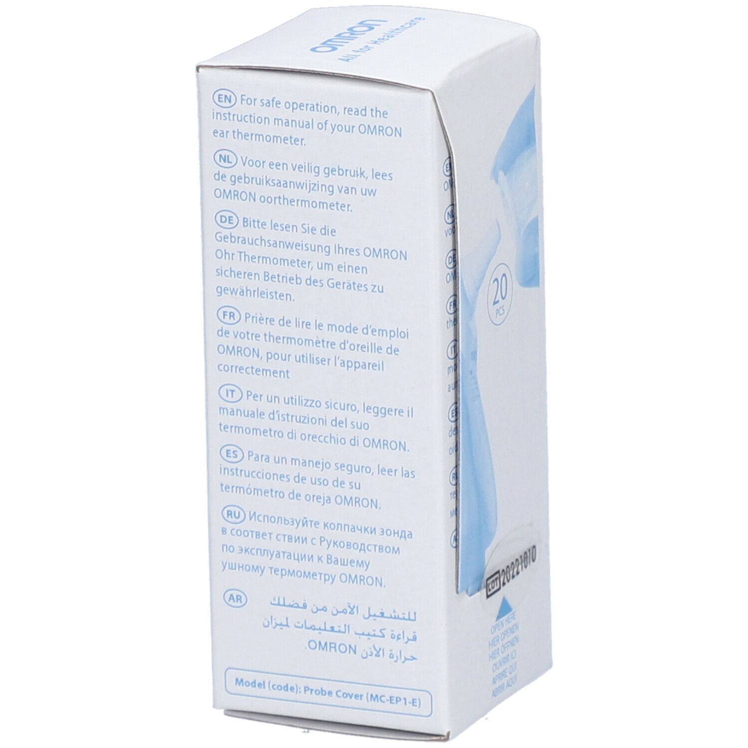 Omron Sondenabdeckungen für Gentle Temp