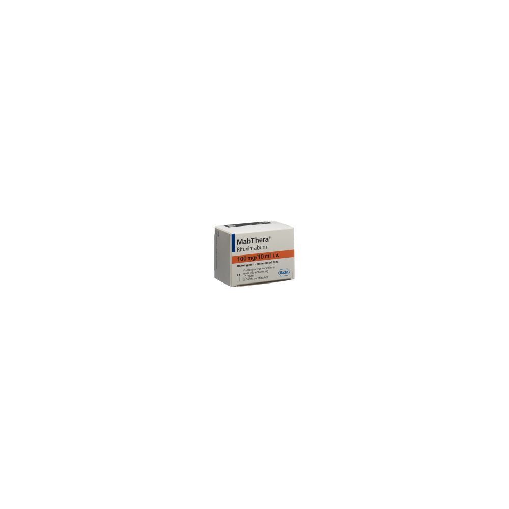 MABTHERA Inf Konz 100 mg/10ml 2 Amp 10 ml