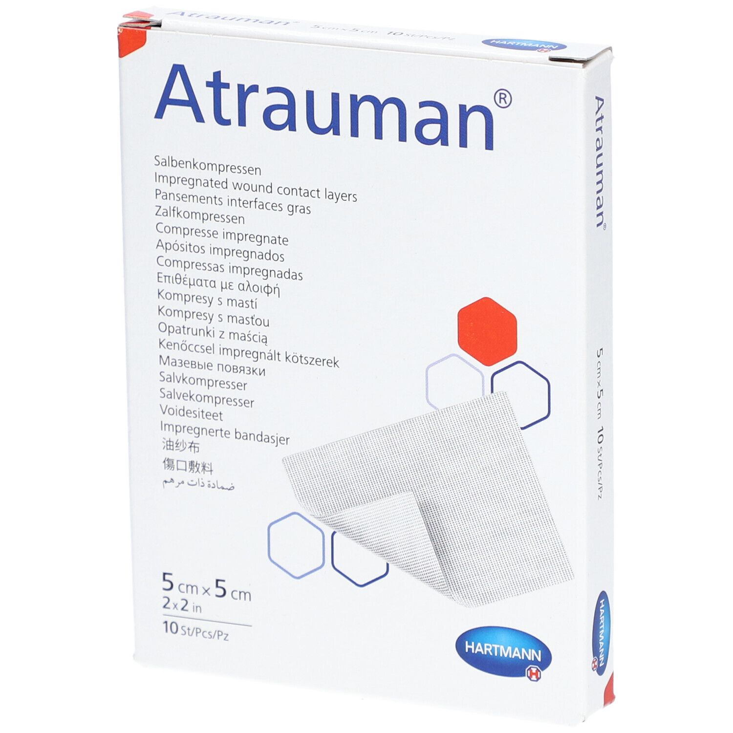 ATRAUMAN® Pansement Interface Gras 5 x 5 cm