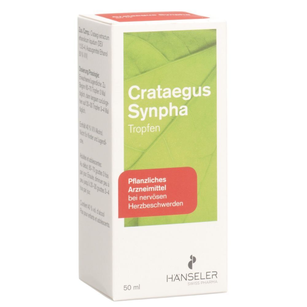 CRATAEGUS Synpha Tropfen Fl 50 ml