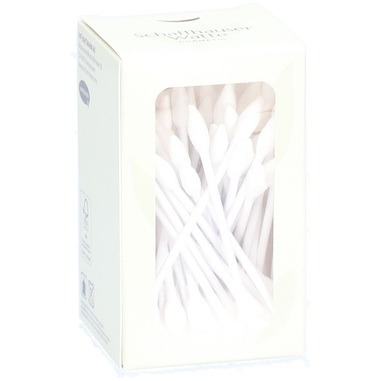 Schaffhauser Coton-tiges Cosmetic boîte ronde