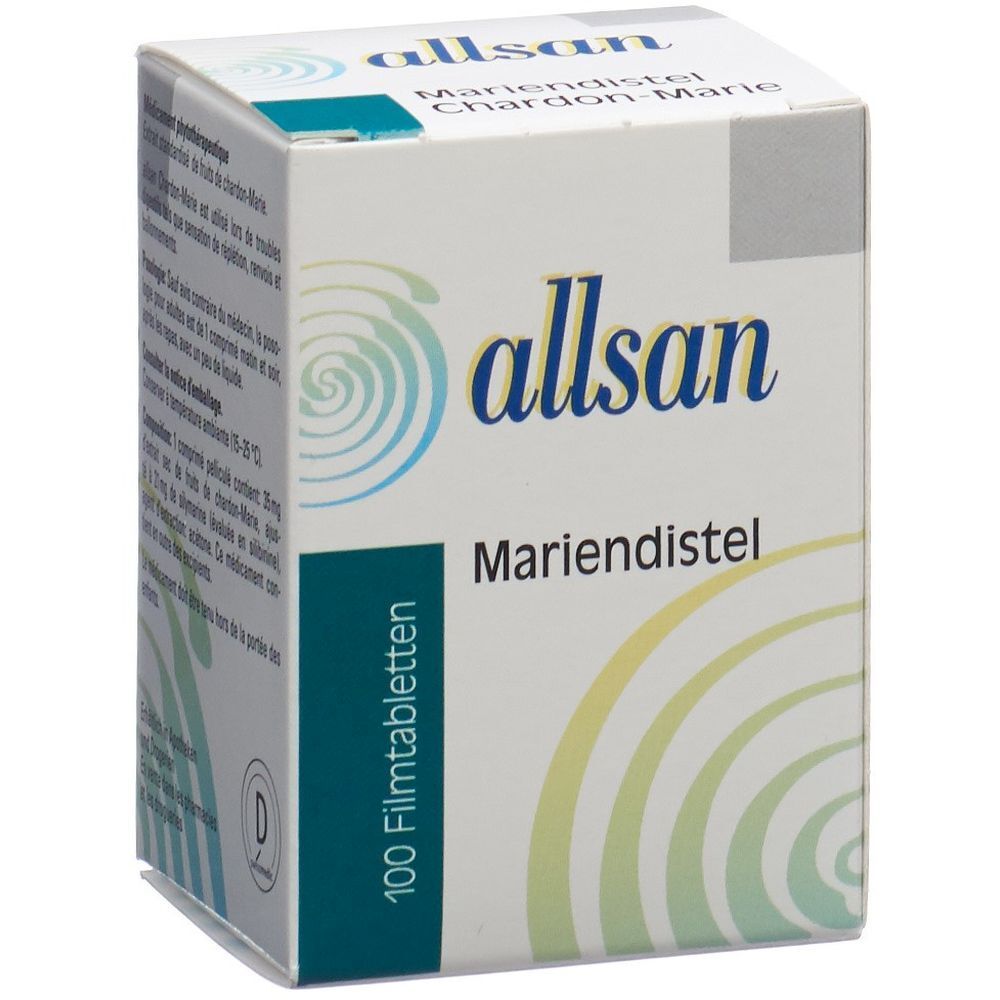 ALLSAN Mariendistel Filmtabl Ds 100 Stk