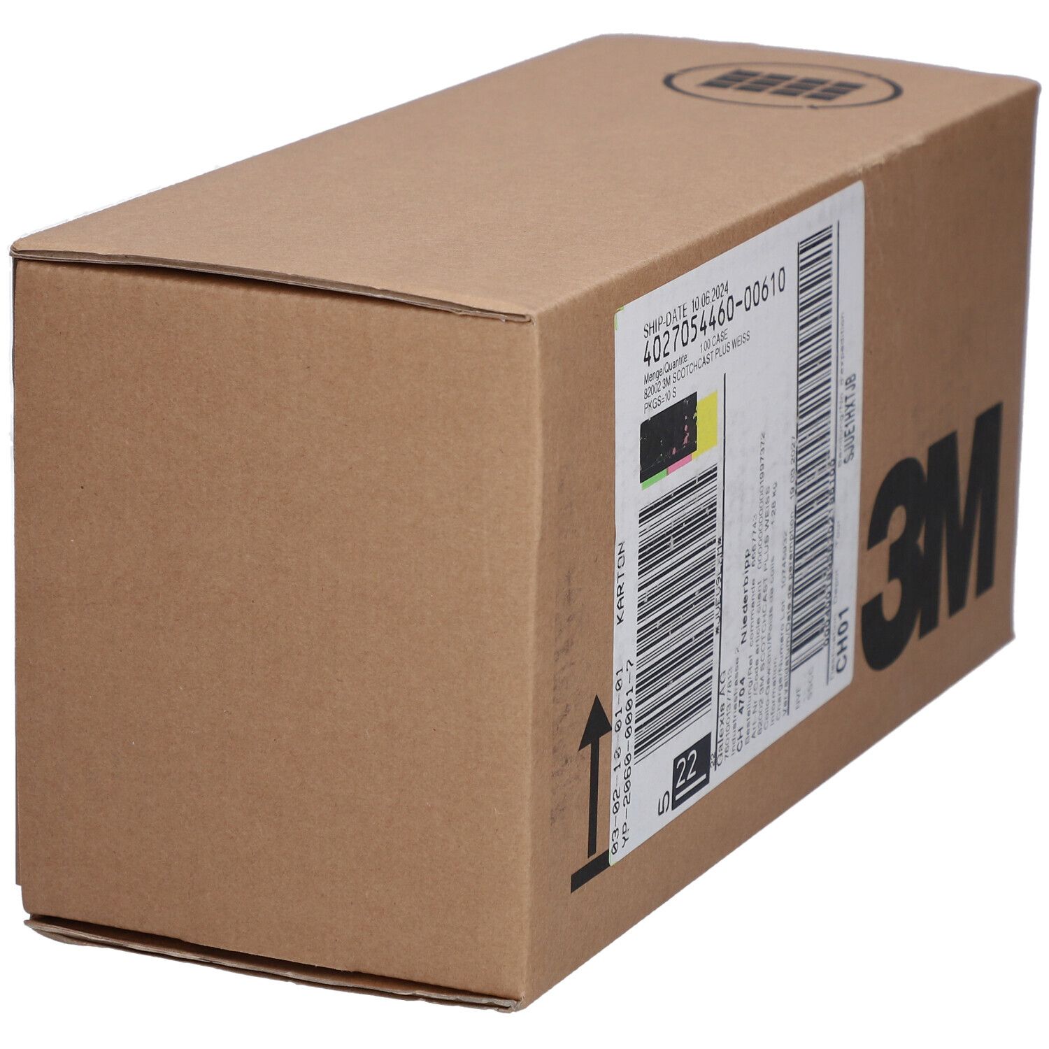 3M Scotchcast Plus Bande de résine rigide 5cmx3.65m - Blanc