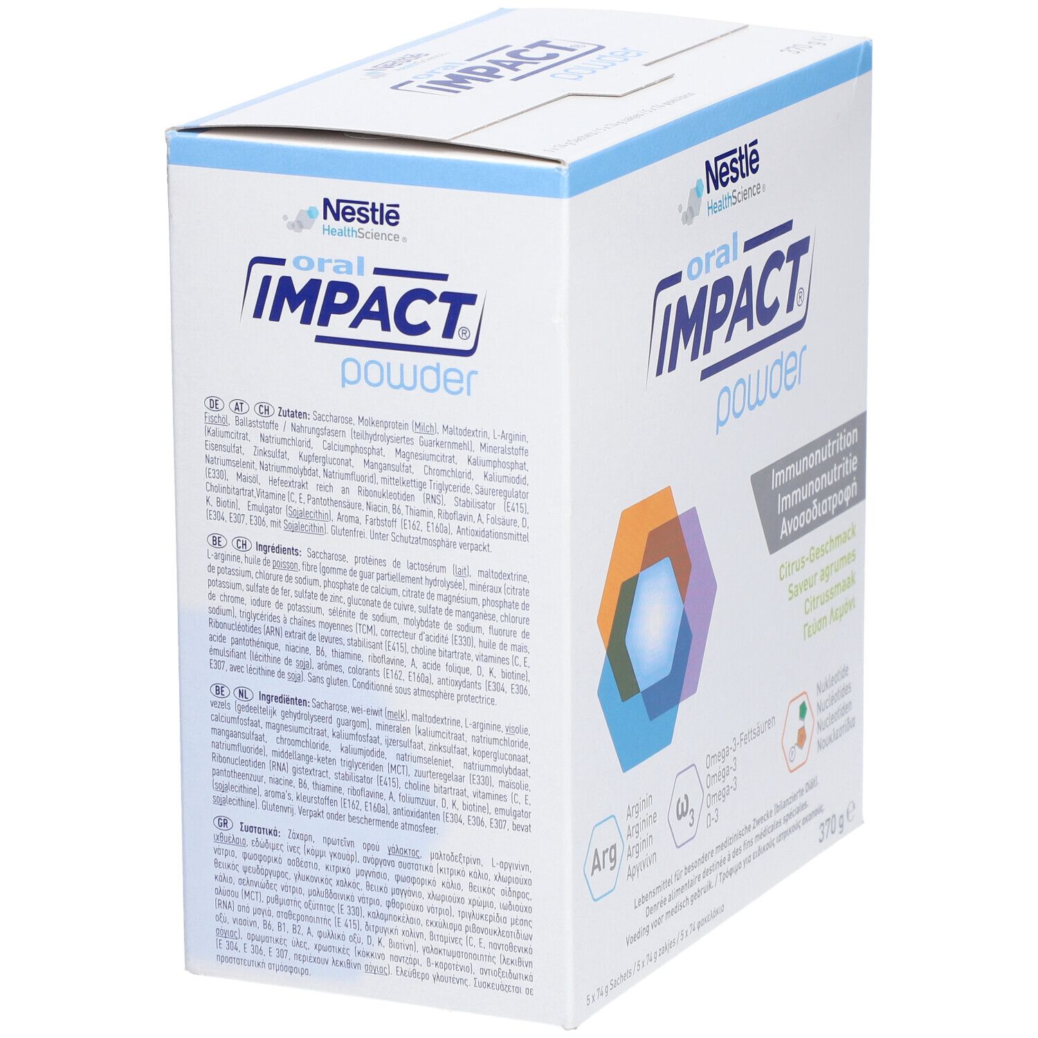 NESTLE HEALTH SCIENCE Oral Impact Powder Zitrone