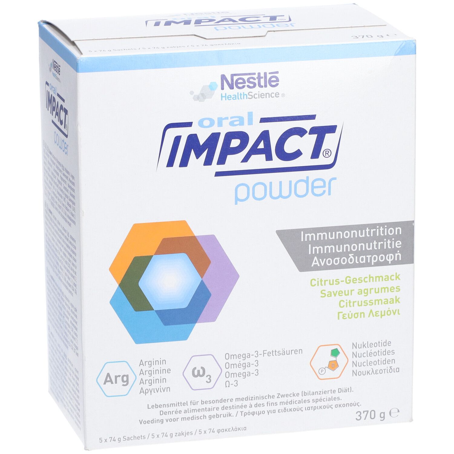 NESTLE HEALTH SCIENCE Oral Impact Powder Zitrone