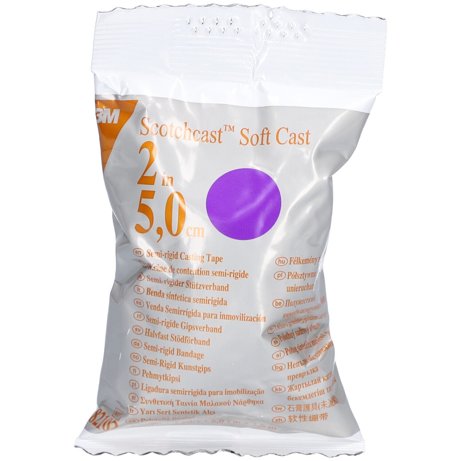 3M Scotchcast Soft Cast Résine de contention semi-rigide 5 cm x 3,65 m Violet