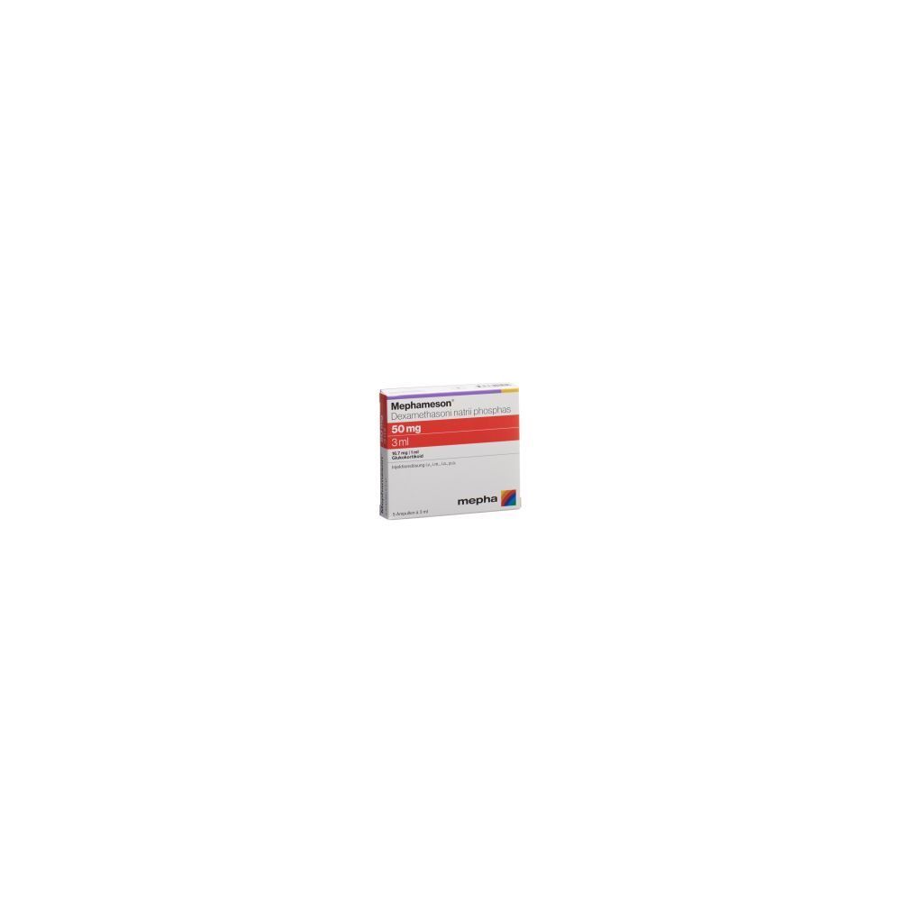 MEPHAMESON Inj Lös 50 mg/3ml 5 Amp 3 ml