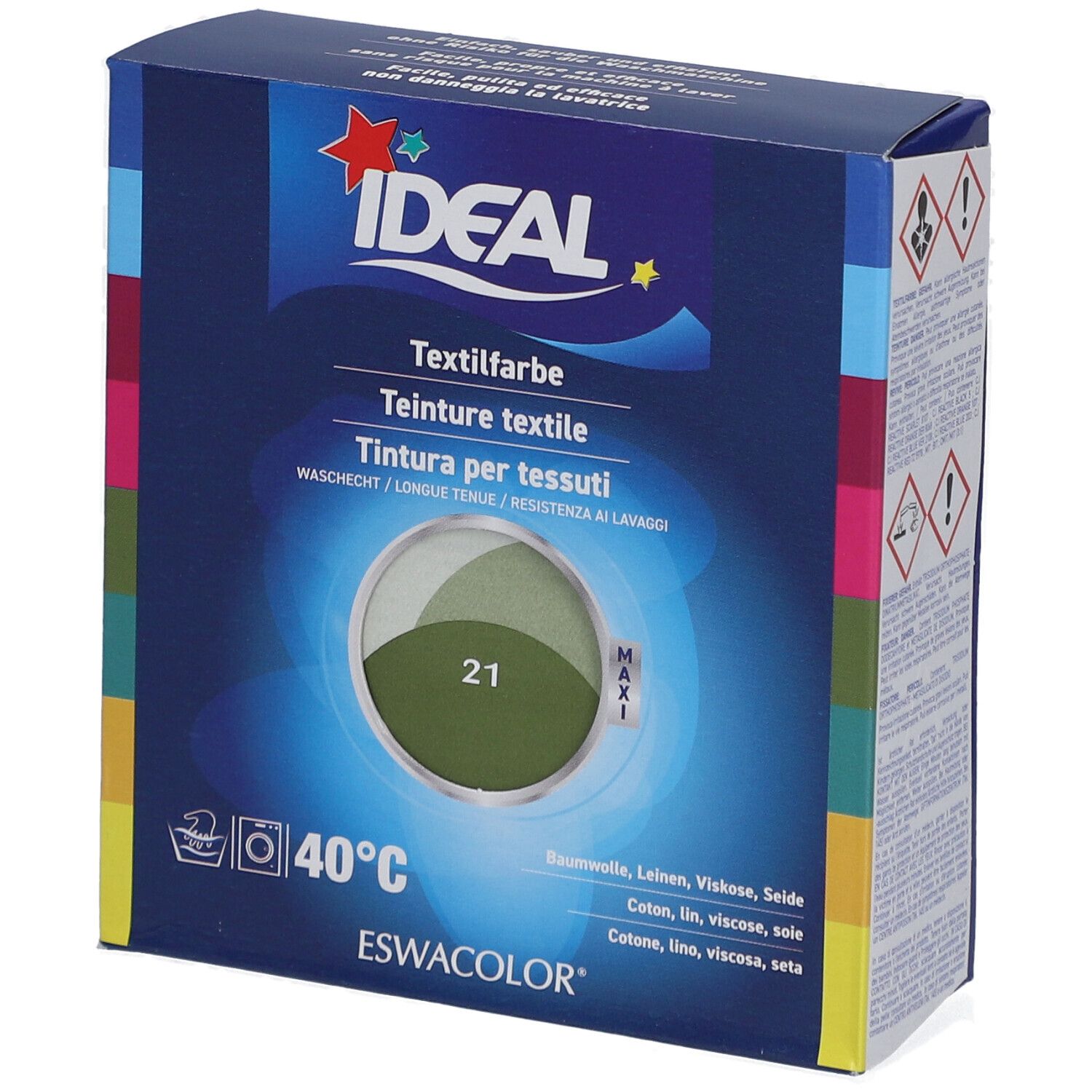 IDEAL Maxi Teinture textile longue tenue - 21 Kaki