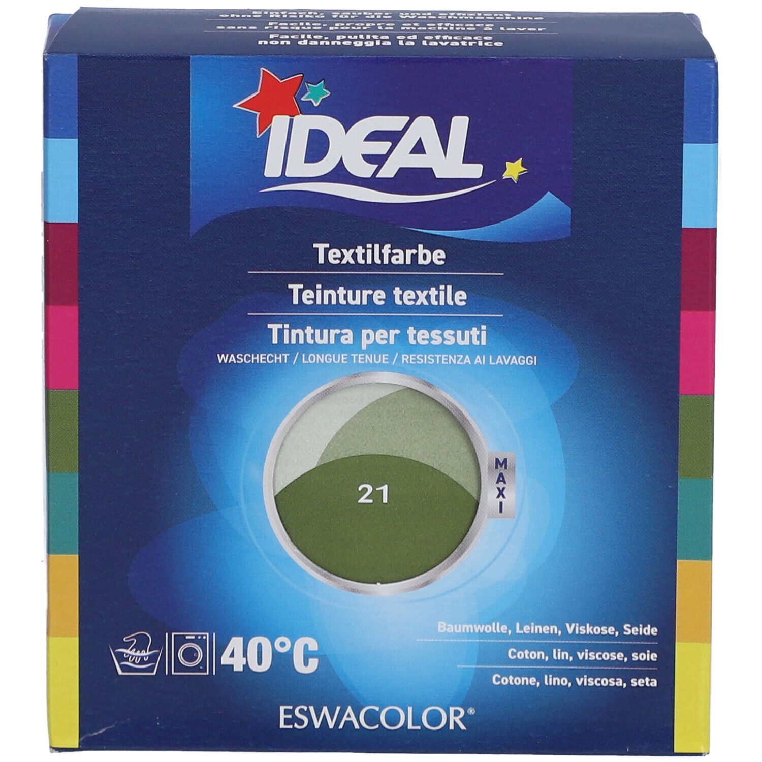 IDEAL Maxi Teinture textile longue tenue - 21 Kaki