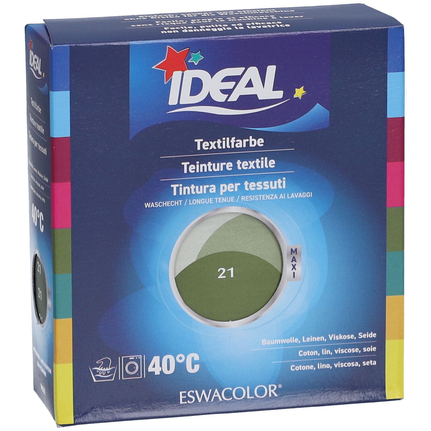 IDEAL Maxi Teinture textile longue tenue - 21 Kaki
