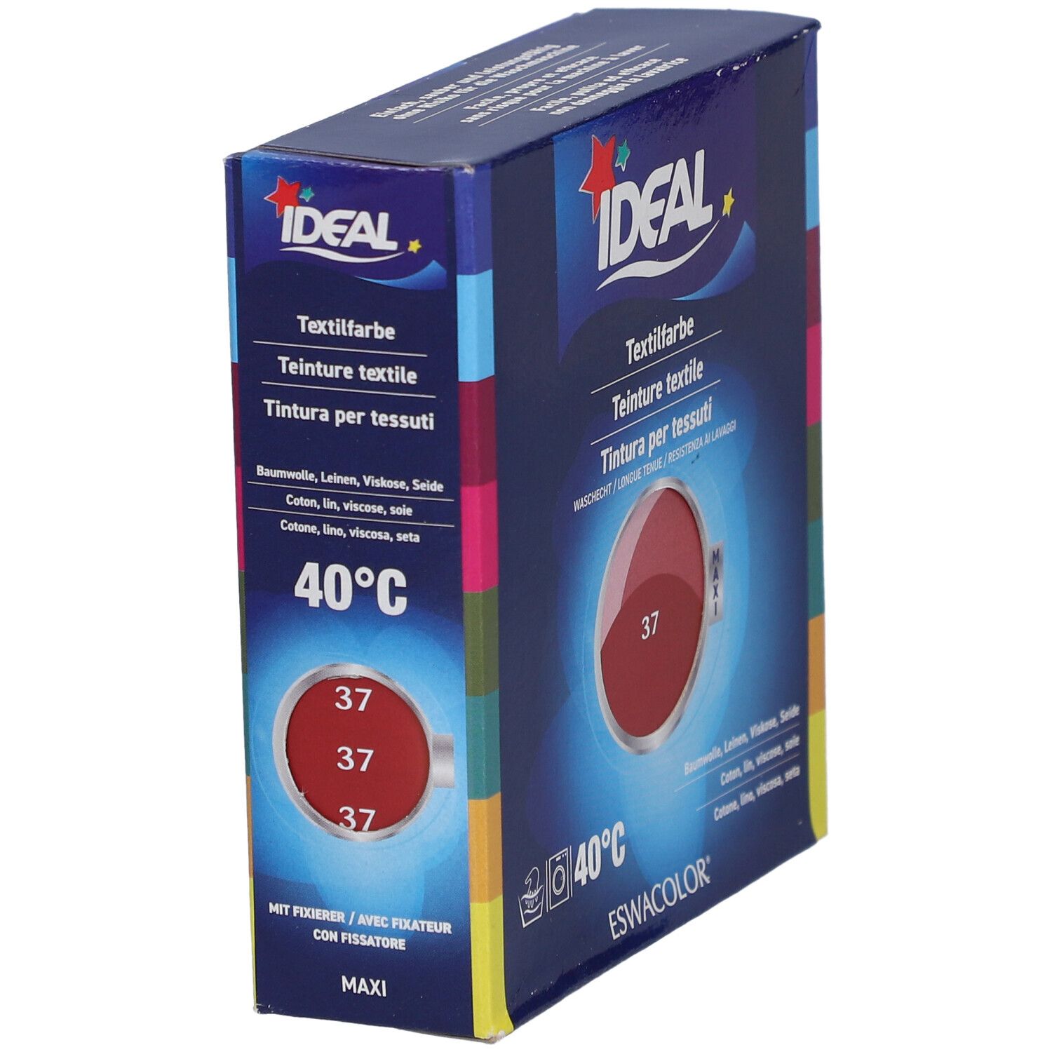 Ideal® MAXI Textilfarbe für Baumwolle No37 Hermesrot