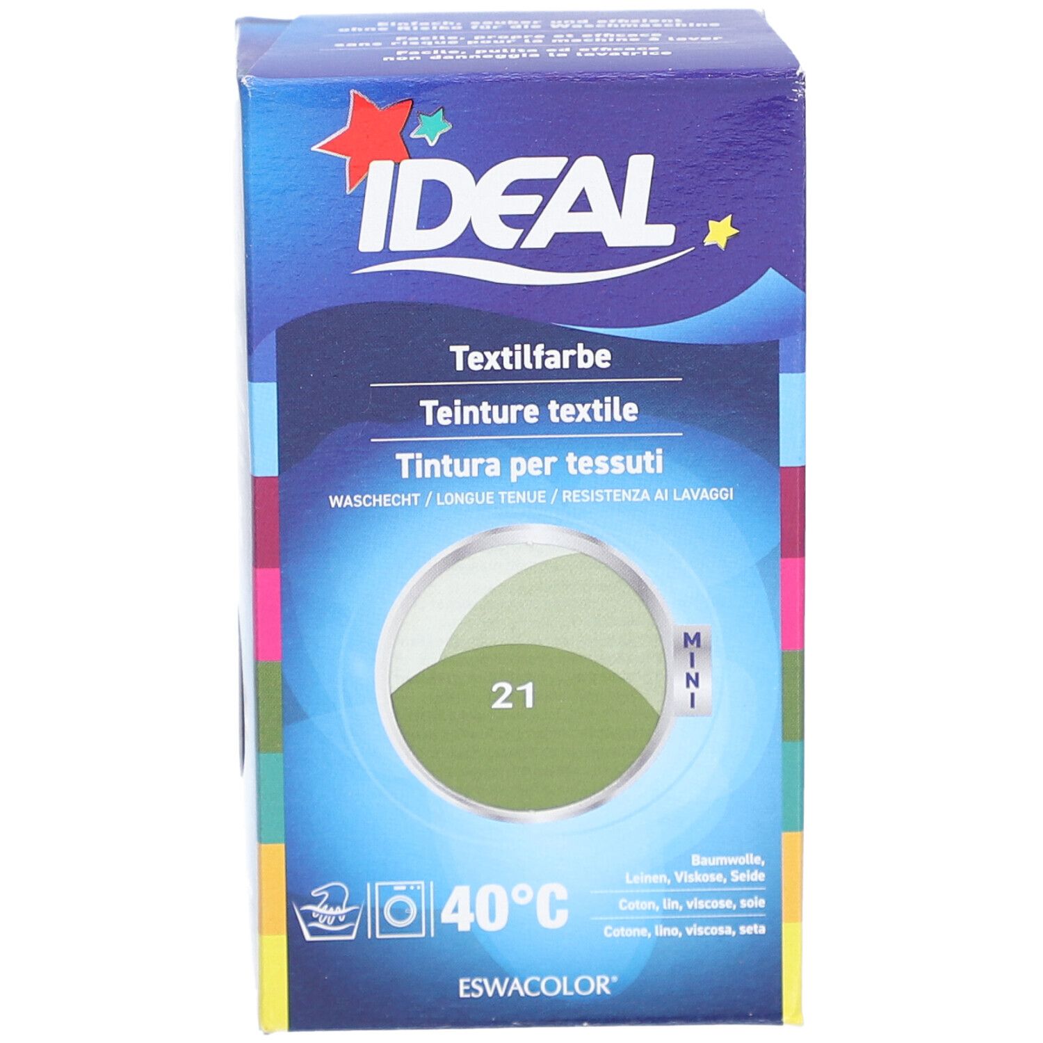 IDEAL Mini Langanhaltende Textilfarbe - 21 Khaki
