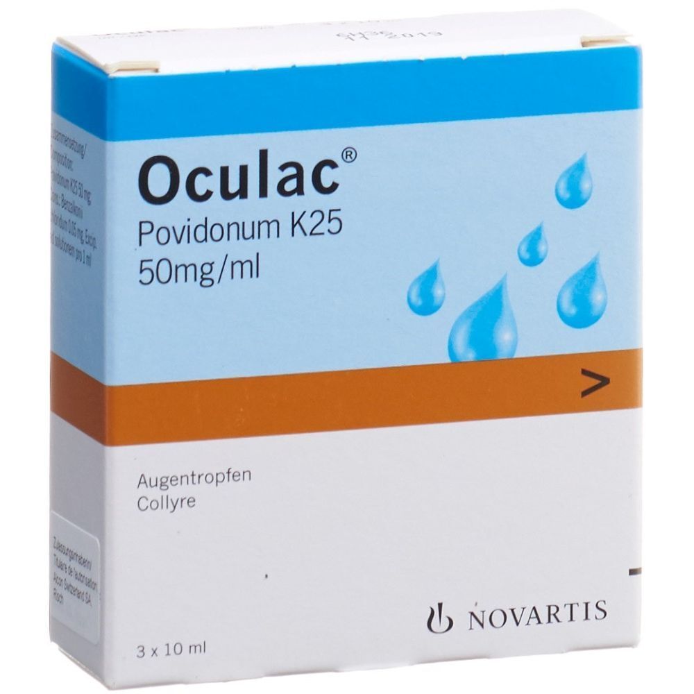 OCULAC Gtt Opht 3 Fl 10 ml