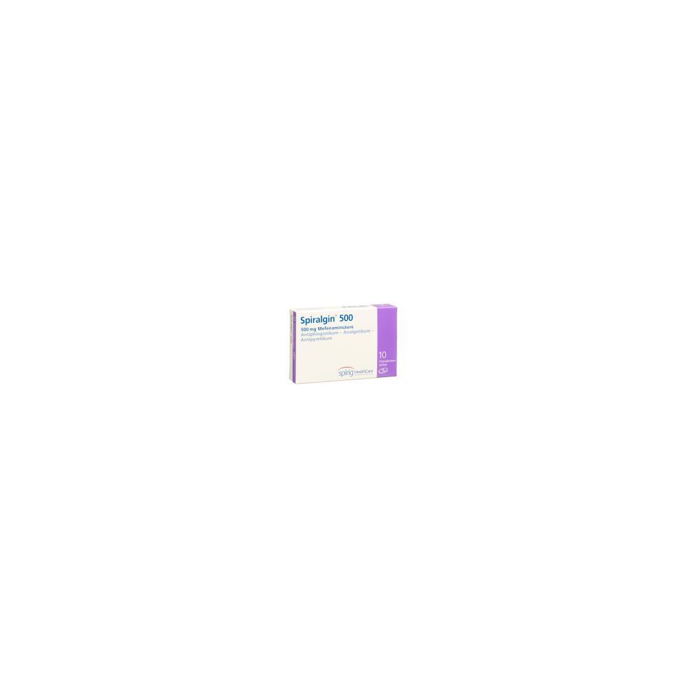 SPIRALGIN Filmtabl 500 mg 10 Stk