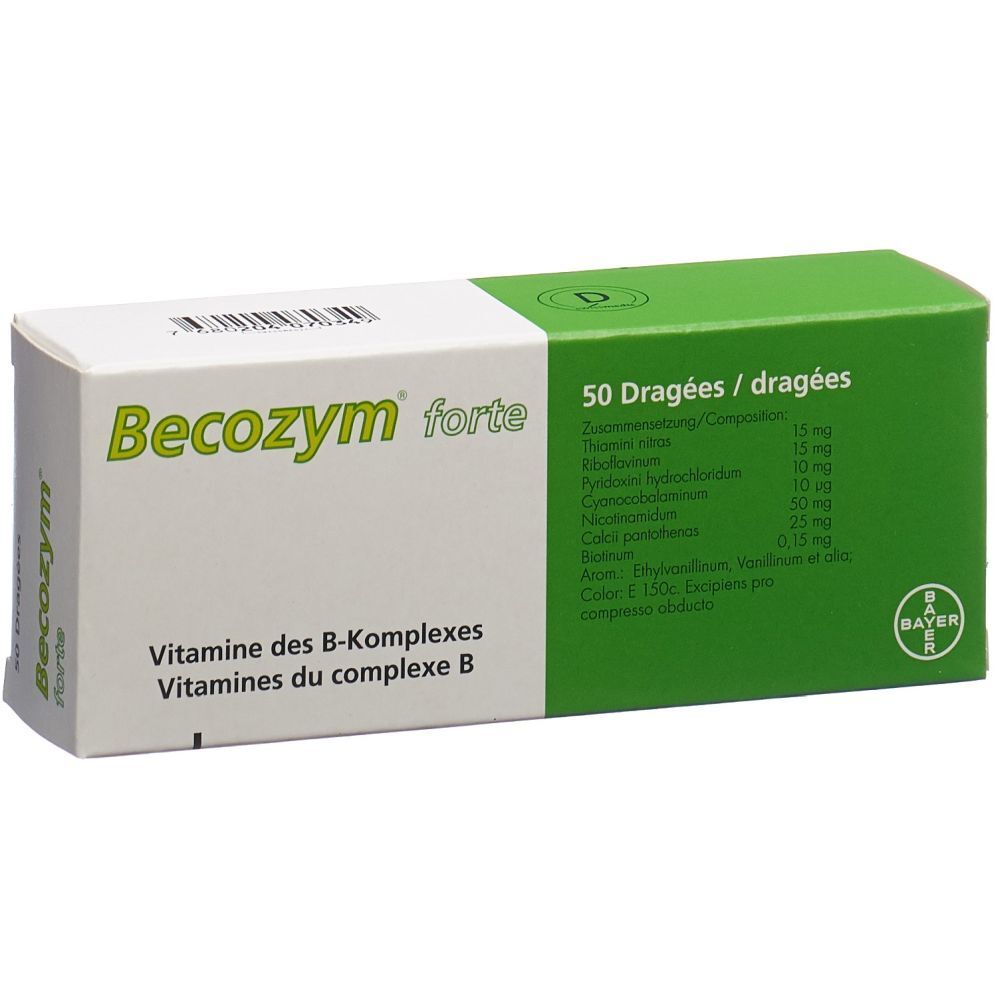 BECOZYM forte Drag 50 Stk