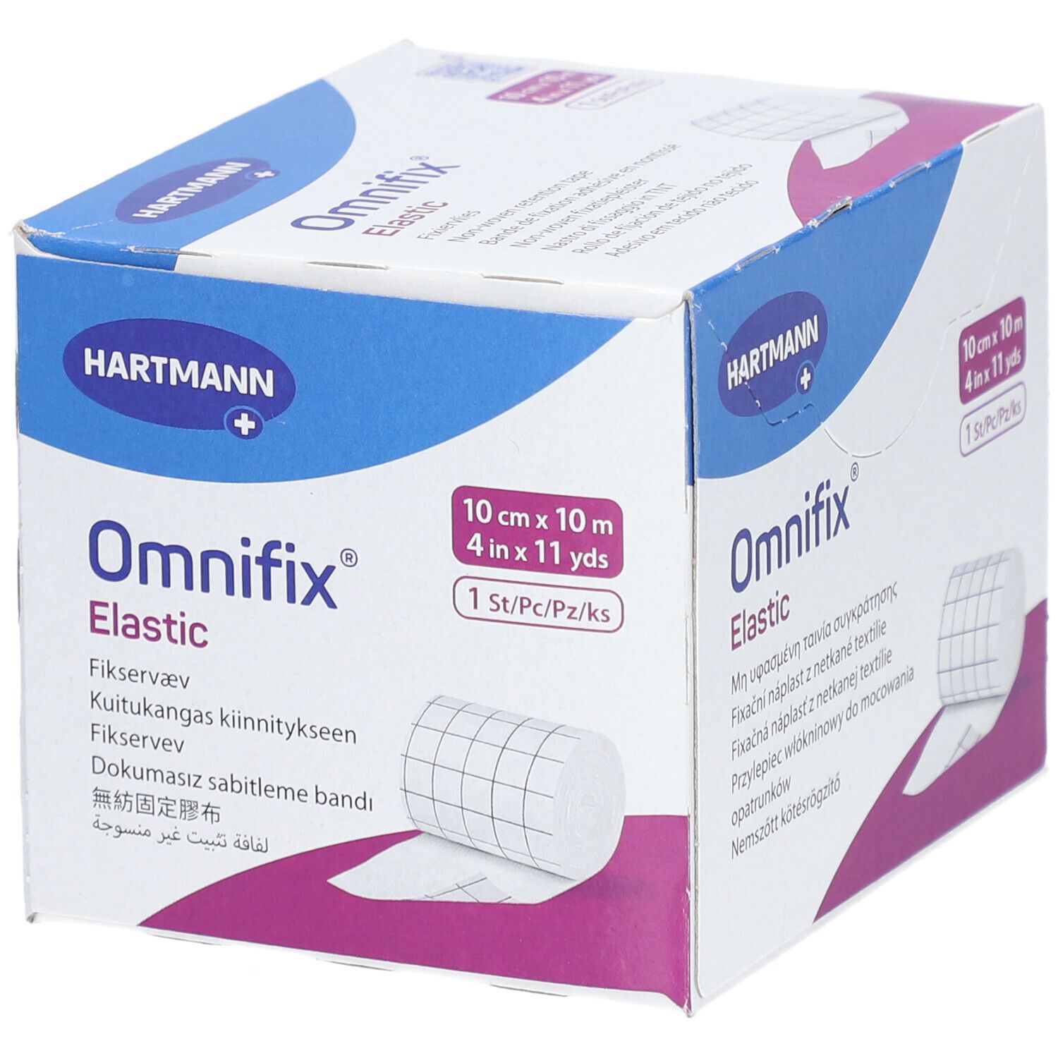 HARTMANN Omnifix® Elastic Bande adhésive extensible en nontissé microporeux 10 cm x 10 m
