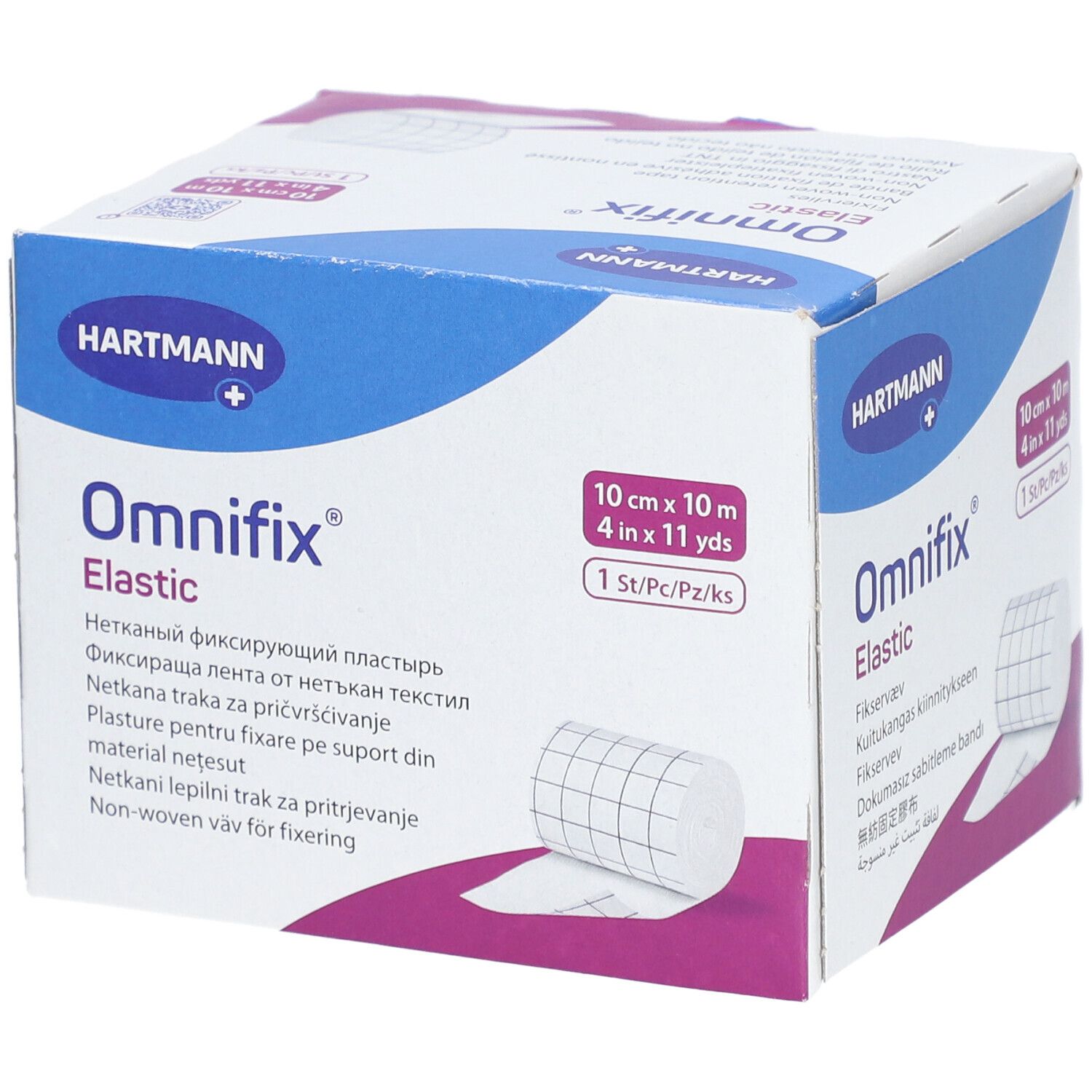 HARTMANN Omnifix® Elastic Bande adhésive extensible en nontissé microporeux 10 cm x 10 m