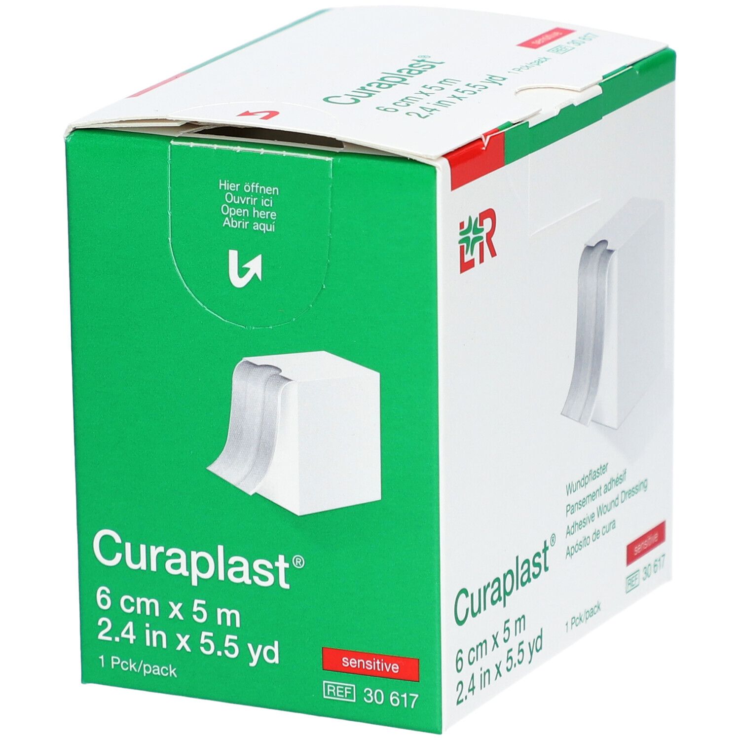 Curaplast® sensitiv Wundschnellverband 6 cm x 5 m
