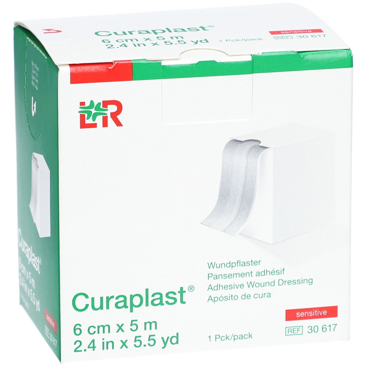 Curaplast® sensitiv Wundschnellverband 6 cm x 5 m