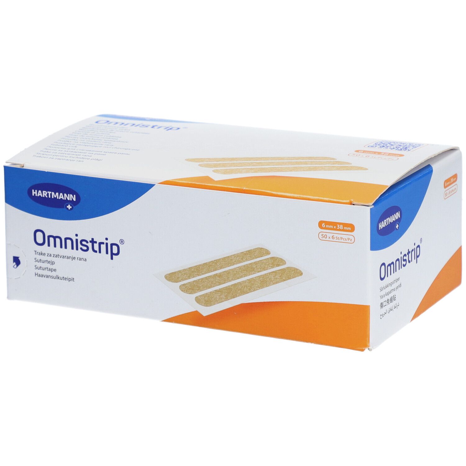 OMNISTRIP Wundnahtstreifen 6x38mm 300 Stk