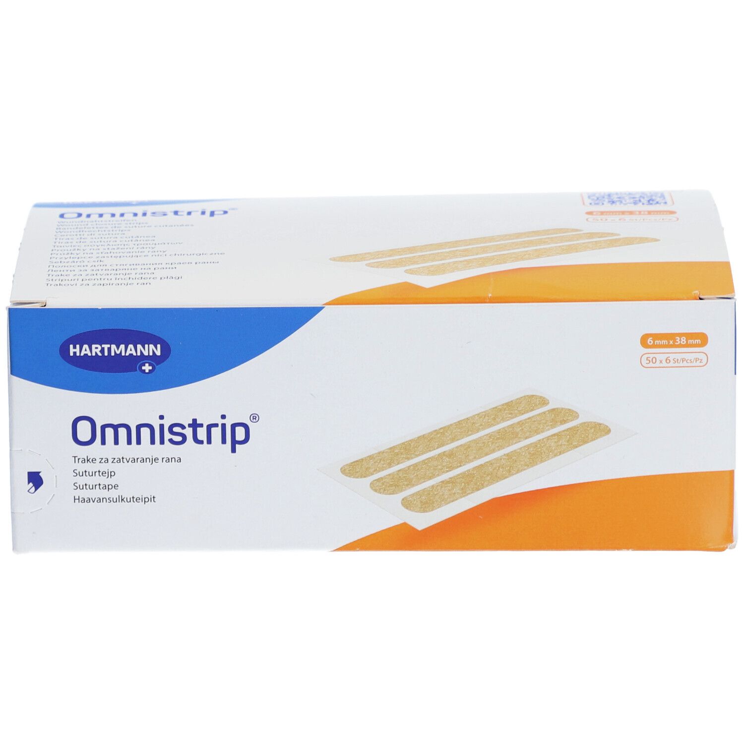 OMNISTRIP Wundnahtstreifen 6x38mm 300 Stk
