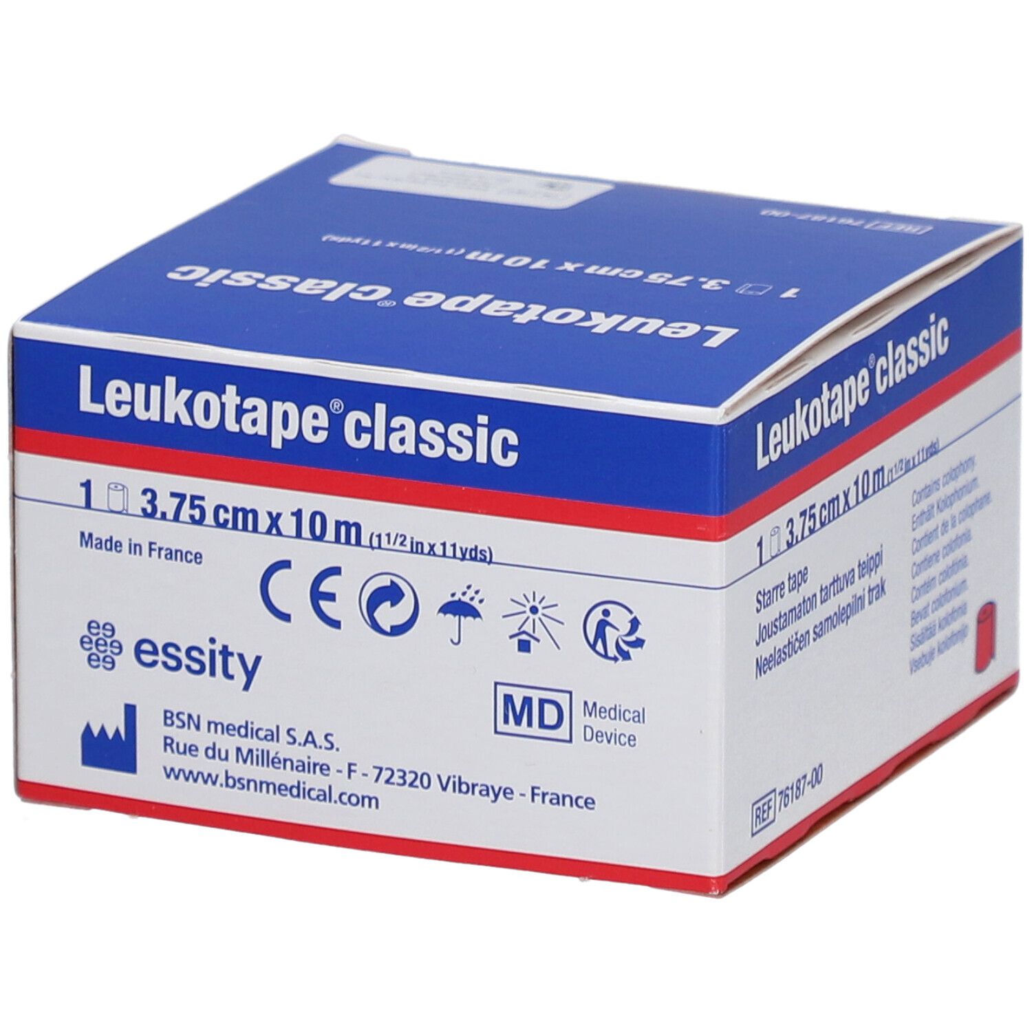 Leukotape® Classic 3,75 cm x 10 m rot