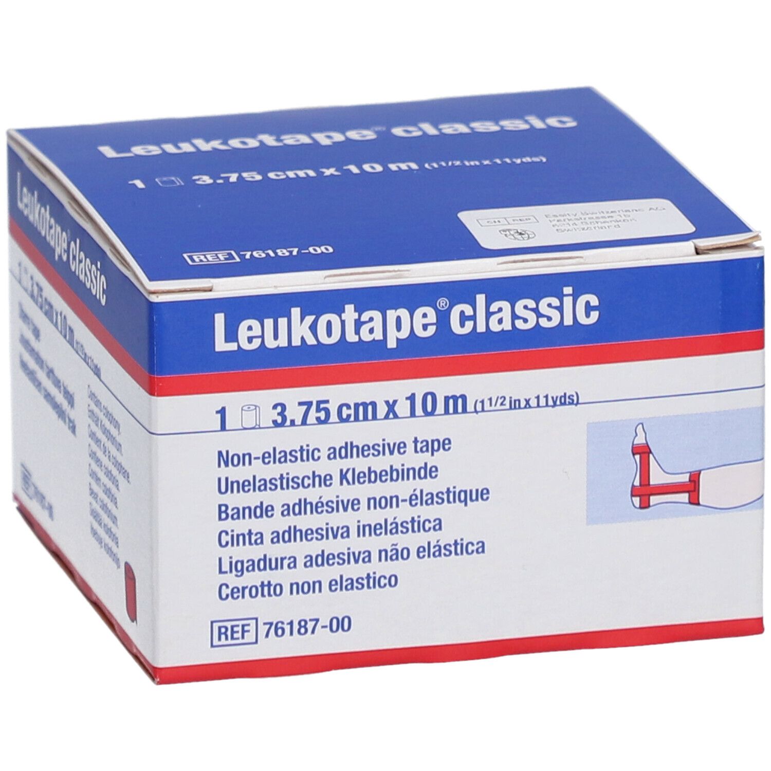 Leukotape® Classic 3,75 cm x 10 m rot