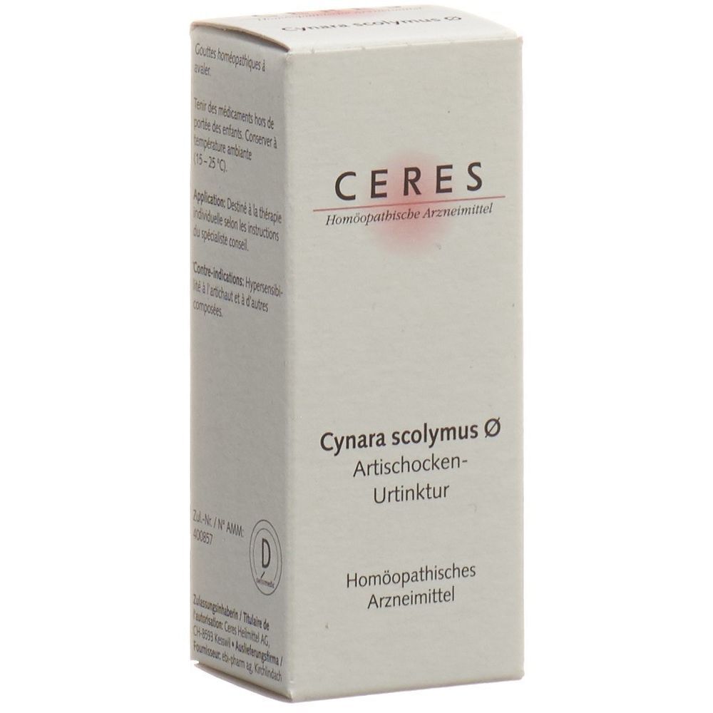 CERES Cynara scolymus Urtinkt Fl 20 ml